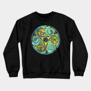 Decorative Triquetra Celtic Ornament Crewneck Sweatshirt